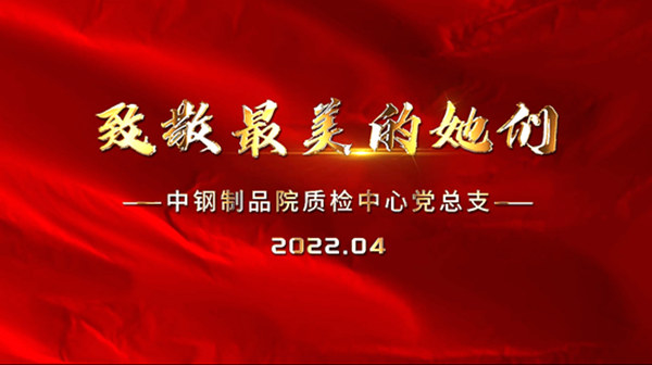 中鋼國(guó)檢的她們，有一種力量——記“巾幗心向黨，奮斗綻芳華”主題黨日活動(dòng)