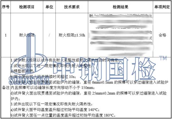 隔音墻體檢測報告結(jié)果