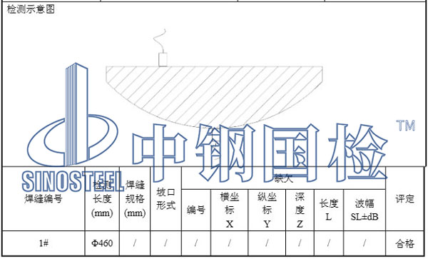 不銹鋼焊縫超聲波檢測(cè)結(jié)果