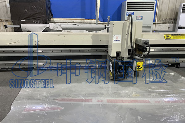 防水卷材自動(dòng)裁樣