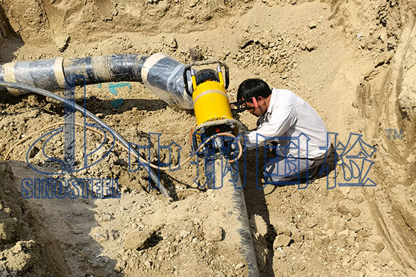 管道射線探傷檢測現(xiàn)場