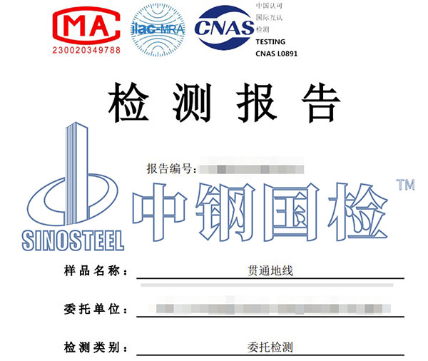 貫通地線二氧化硫腐蝕試驗(yàn)檢測(cè)報(bào)告